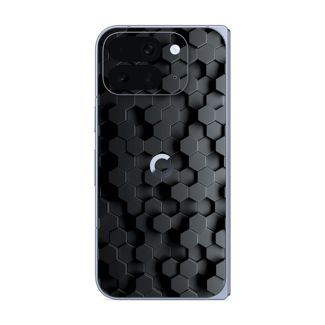 Pixel 10 Pro FOLD Print Printed Custom SIGNATURE Hexagonal Reaction Skin Wrap Sticker Decal Cover Protector by QSKINZ | qskinz.com