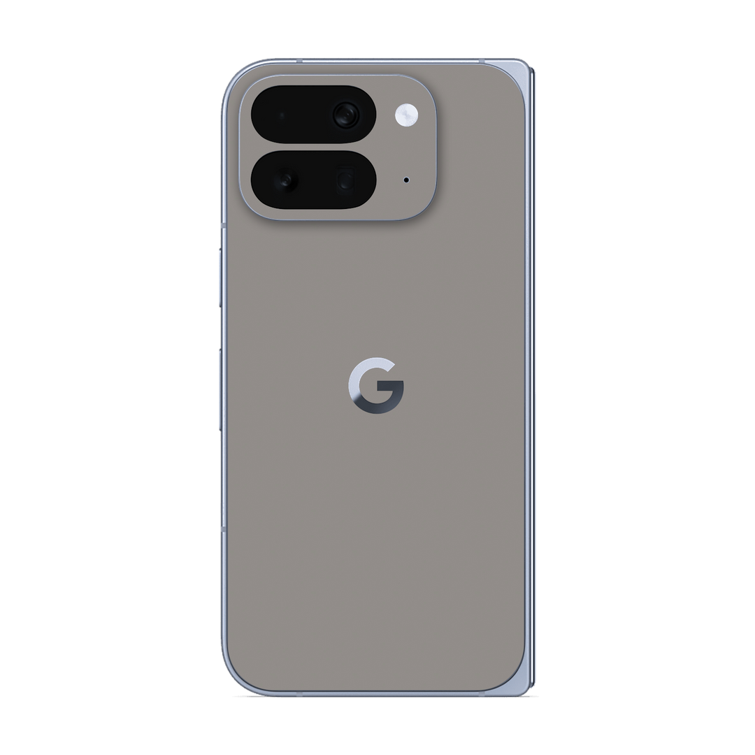 Pixel 10 Pro FOLD Soft-Touch Matte StealthMatte Lunar Light Grey Skin Wrap Sticker Decal Cover Protector by QSKINZ | qskinz.com