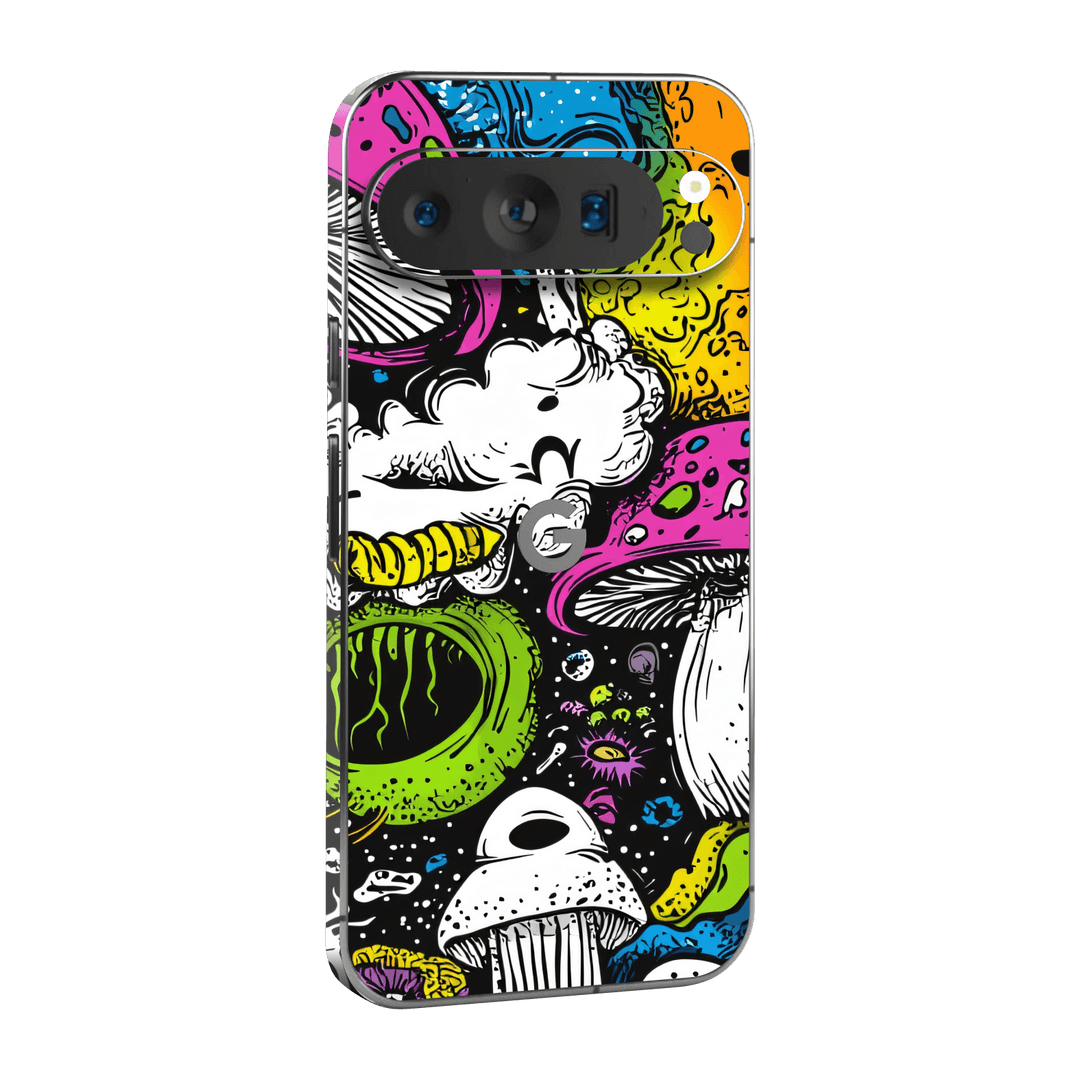 Pixel 9 PRO Custom Printed SIGNATURE “Cartoon Bloom” Art Painting Skin Wrap Sticker Decal Cover Protector by QSKINZ | QSKINZ.COM