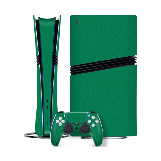PlayStation 5 PRO (PS5 PRO) Luxuria Veronese Green 3D Textured Skin Wrap Sticker Decal Cover Protector by QSKINZ | qskinz.com