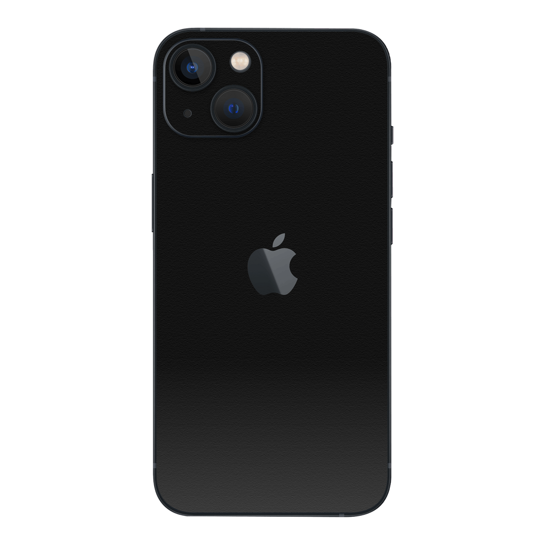 iPhone 15 Plus LUXURIA Raven Black Textured Skin - Premium Protective Skin Wrap Sticker Decal Cover by QSKINZ | Qskinz.com