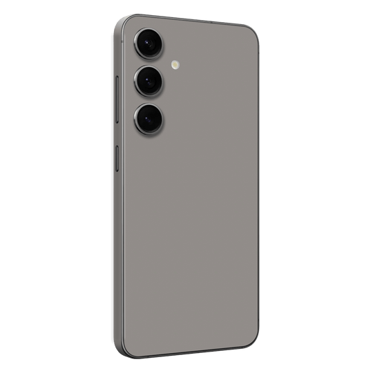 Samsung Galaxy S24+ PLUS  Soft-Touch Matte StealthMatte Lunar Light Grey Skin Wrap Sticker Decal Cover Protector by QSKINZ | qskinz.com