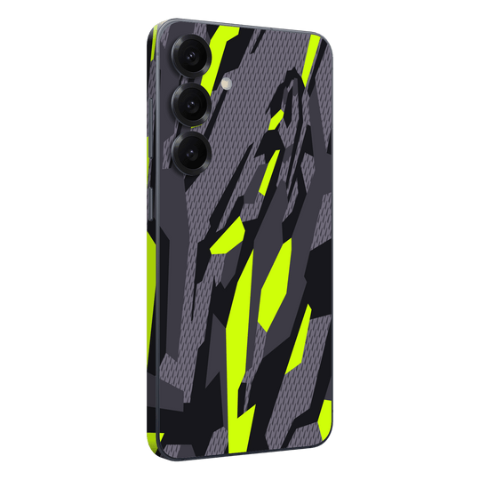 Samsung Galaxy S25+ PLUS Print Printed Custom SIGNATURE Abstract Green Camouflage Skin Wrap Sticker Decal Cover Protector by QSKINZ | qskinz.com
