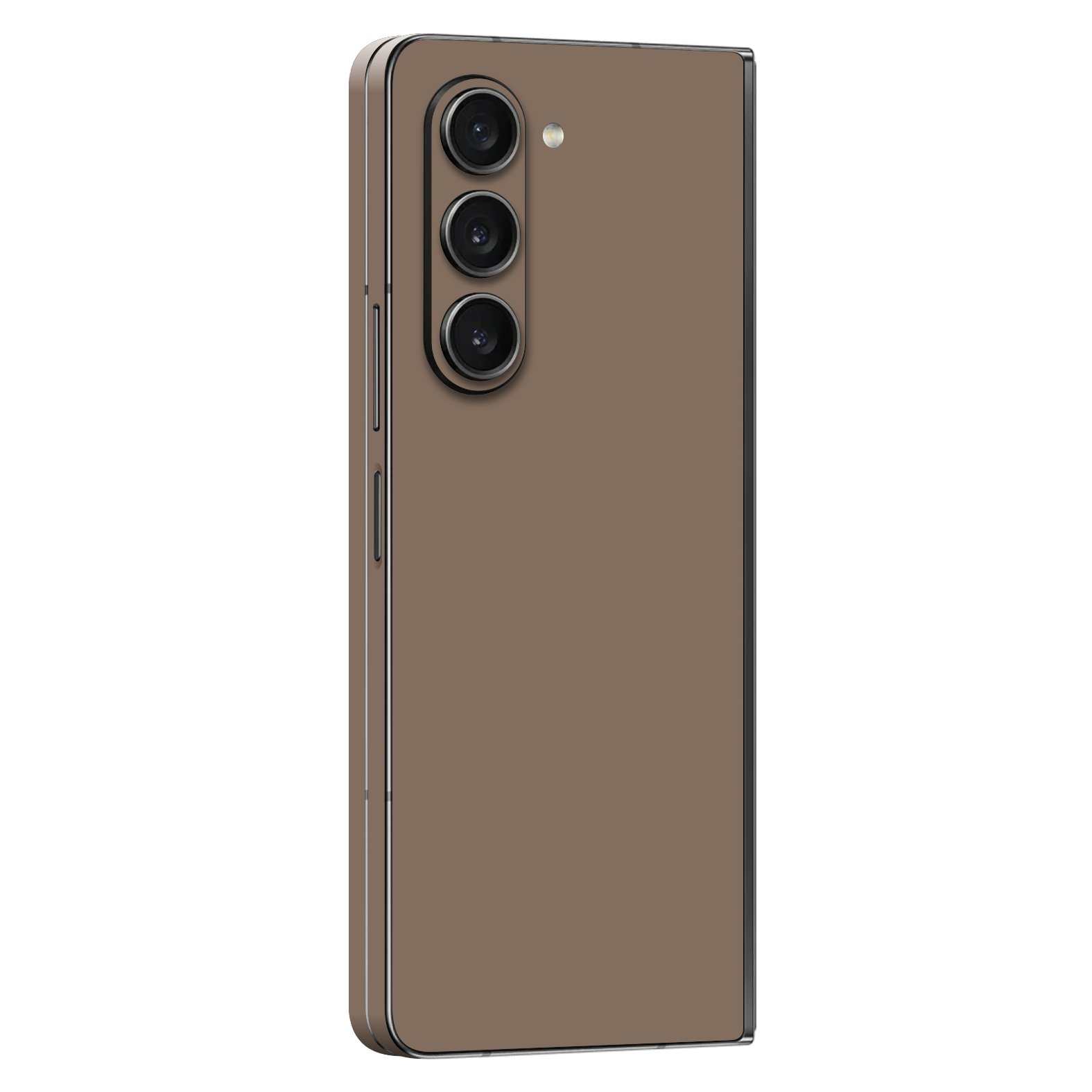 Samsung Galaxy Z FOLD 5 Soft-Touch Matte StealthMatte Mocha Taupe Neutral Skin Wrap Sticker Decal Cover Protector by QSKINZ | qskinz.com