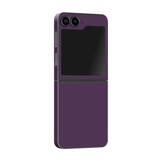 Samsung Galaxy Z Flip 6 (2024) Luxuria Purple Sea Star 3D Textured Skin Wrap Sticker Decal Cover Protector by Qskinz | Qskinz.com