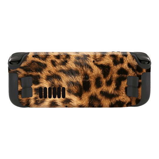 Steam Deck Oled Print Printed Custom SIGNATURE Leo Reverie Leopard Print Skin Wrap Sticker Decal Cover Protector by QSKINZ | QSKINZ.COM