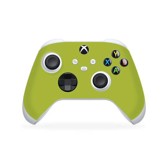 XBOX Series S Luxuria Lime Green Matt 3D Textured Skin Wrap Sticker Decal Cover Protector by QSKINZ | qskinz.com