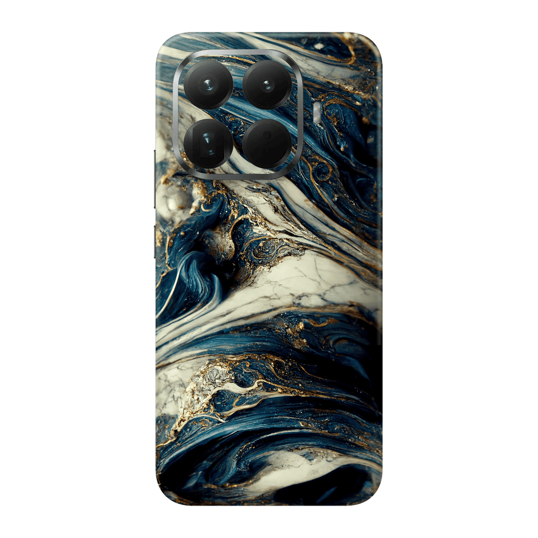 Xiaomi 15T PRO Printed Custom SIGNATURE Agate Geode Naia Ocean Blue Stone Skin Wrap Sticker Decal Cover Protector by QSKINZ | qskinz.com