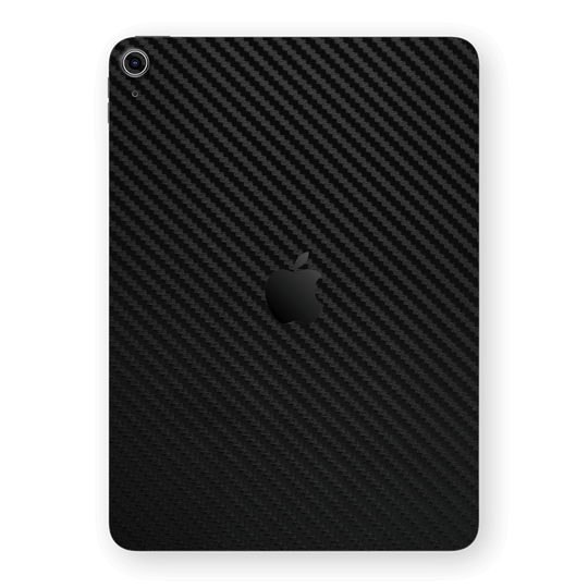 iPad 11 (A16) Black 3D Textured Carbon Fibre Fiber Skin Wrap Sticker Decal Cover Protector by QSKINZ | qskinz.com