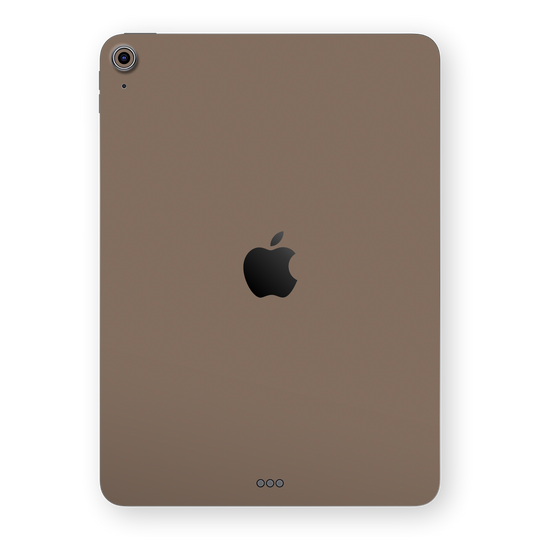 iPad AIR 13” (M2) Soft-Touch Matte StealthMatte Mocha Taupe Neutral Skin Wrap Sticker Decal Cover Protector by QSKINZ | qskinz.com