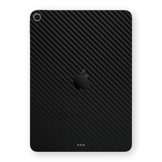 iPad Air 11” (M3) Black 3D Textured Carbon Fibre Fiber Skin Wrap Sticker Decal Cover Protector by QSKINZ | qskinz.com