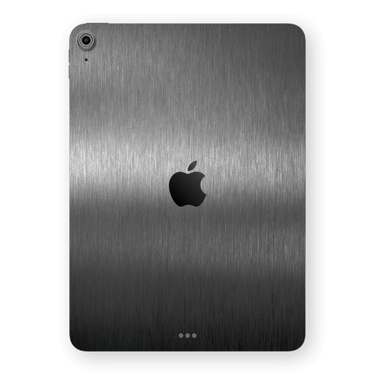 iPad Air 11” (M3) Brushed Metal Titanium Metallic Skin Wrap Sticker Decal Cover Protector by QSKINZ | qskinz.com