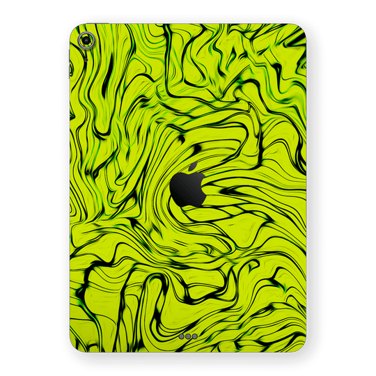 iPad Air 13” (M3) Print Printed Custom SIGNATURE Hypnotic Green Electric Jade Skin Wrap Sticker Decal Cover Protector by QSKINZ | QSKINZ.COM