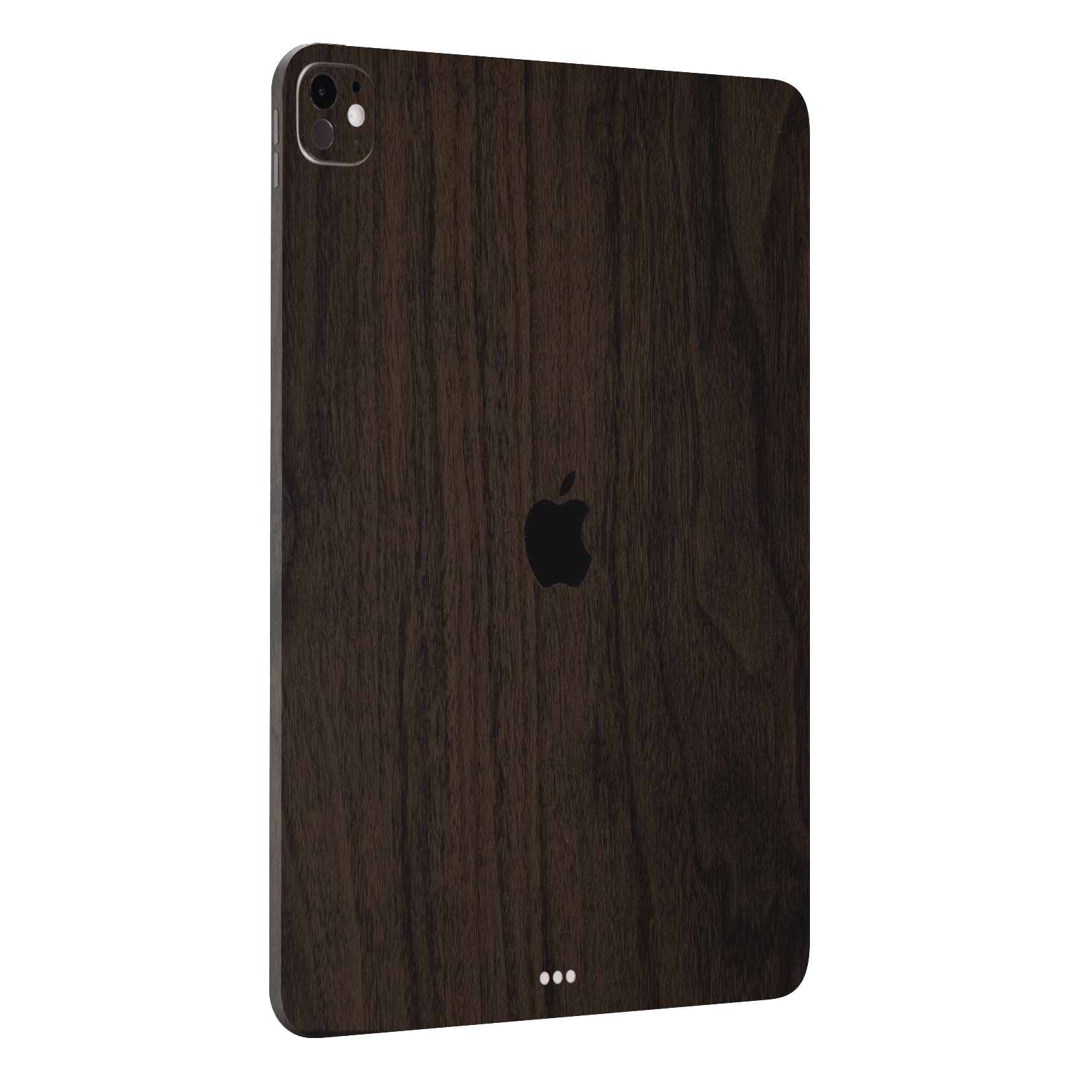 iPad Pro 11” (M4, 2024) Premium Wood Wooden Dark Walnut Matte Textured Skin Wrap Sticker Decal Cover Protector by QSKINZ | qskinz.com