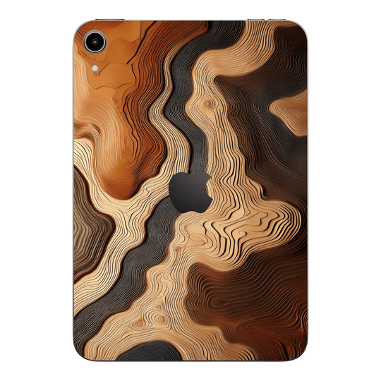 iPad mini 7 (2024, A17 Pro) Print Printed Custom SIGNATURE Dune Écru Neutral Earth Colours Skin Wrap Sticker Decal Cover Protector by QSKINZ | QSKINZ.COM