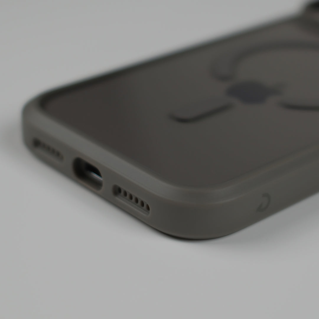 iPhone 17 PRO QCAZE DUO - MystiQ Grey matching Skin + Case