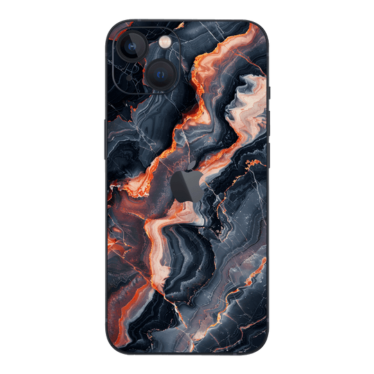 iPhone 13 MINI Print Printed Custom SIGNATURE Terra Noir Stone Marble Skin Wrap Sticker Decal Cover Protector by QSKINZ | QSKINZ.COM