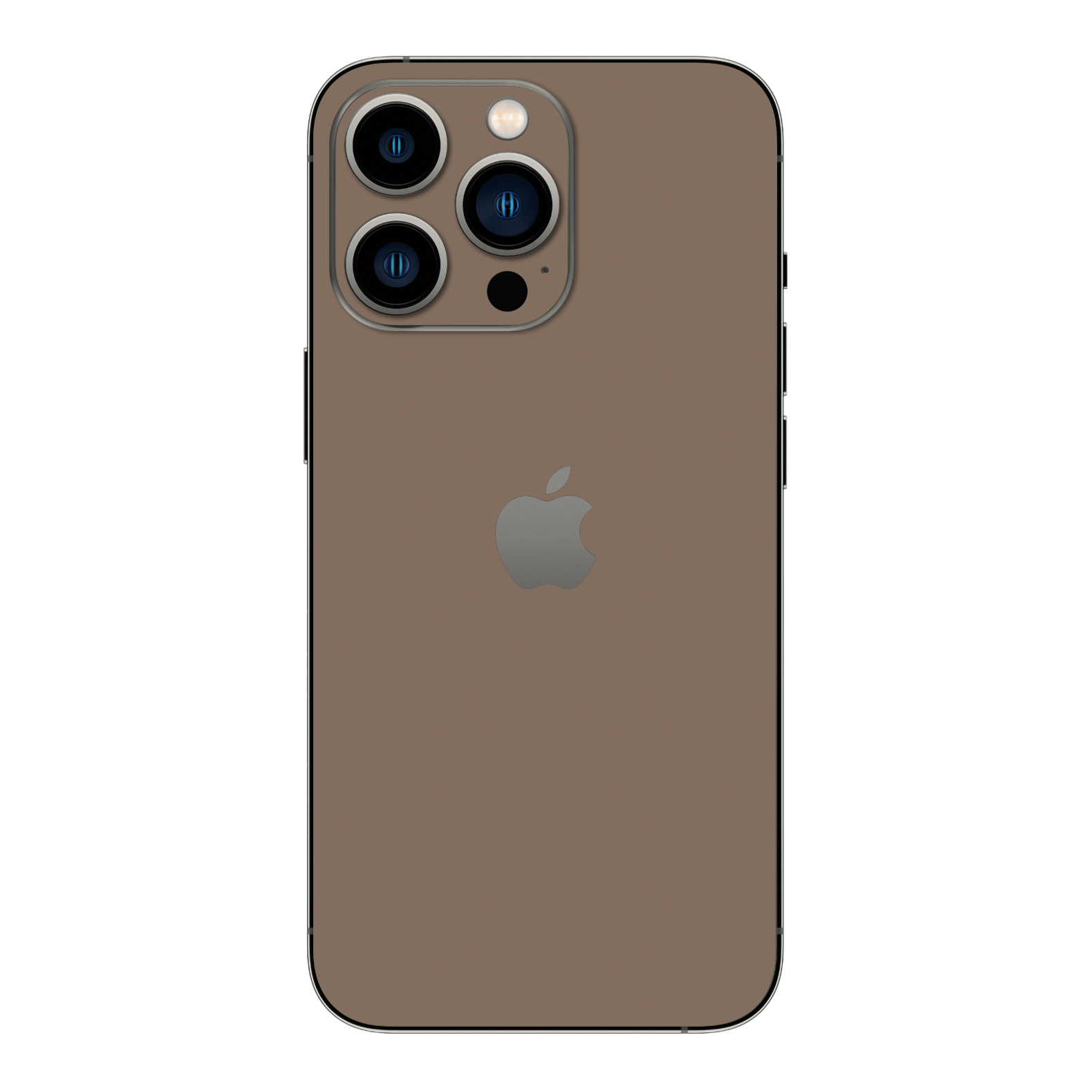 iPhone 15 PRO  Soft-Touch Matte StealthMatte Mocha Taupe Neutral Skin Wrap Sticker Decal Cover Protector by QSKINZ | qskinz.com