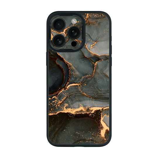 iPhone 15 Pro MAX Qcaze Print Printed Custom SIGNATURE AGATE GEODE Deep Forest Case by QSKINZ | qskinz.com