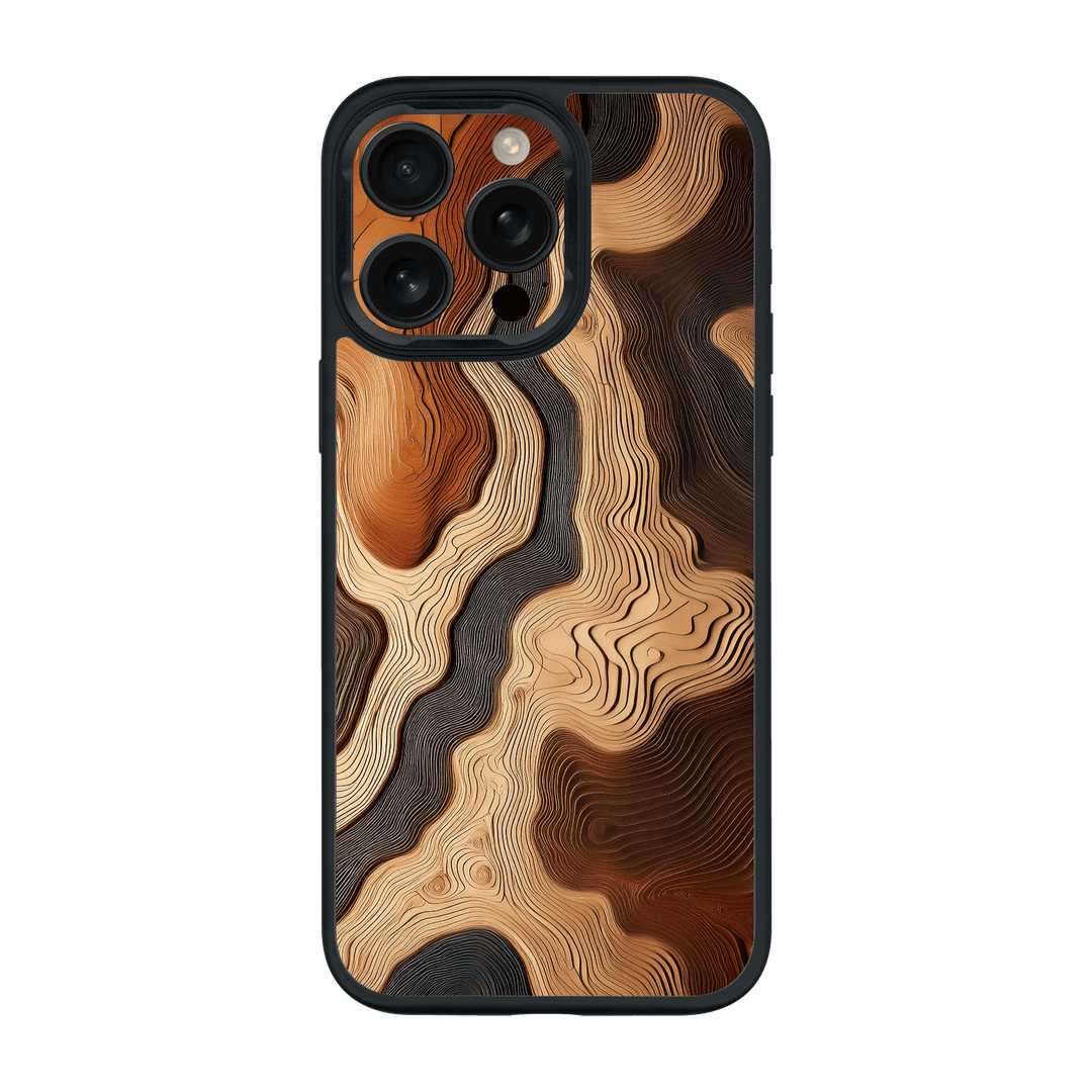 iPhone 15 Pro MAX Qcaze Print Printed Custom SIGNATURE Dune Écru Neutral Earth Colours Case by QSKINZ | QSKINZ.COM