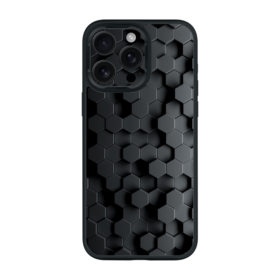 iPhone 15 Pro MAX Qcaze Print Printed Custom SIGNATURE Hexagonal Reaction Case by QSKINZ | qskinz.com