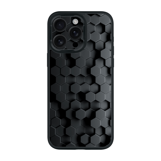 iPhone 15 Pro MAX Qcaze Print Printed Custom SIGNATURE Hexagonal Reaction Case by QSKINZ | qskinz.com