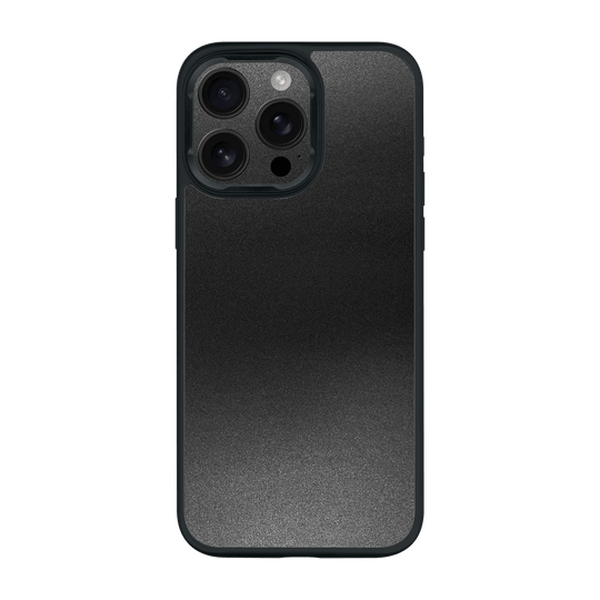 iPhone 15 Pro MAX Qcaze Space Grey Metallic Matt Matte Case by QSKINZ | qskinz.com