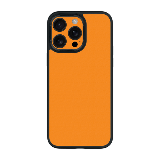 iPhone 16 PRO Luxuria Sunrise Orange Matt 3D Textured Case by QSKINZ | qskinz.com