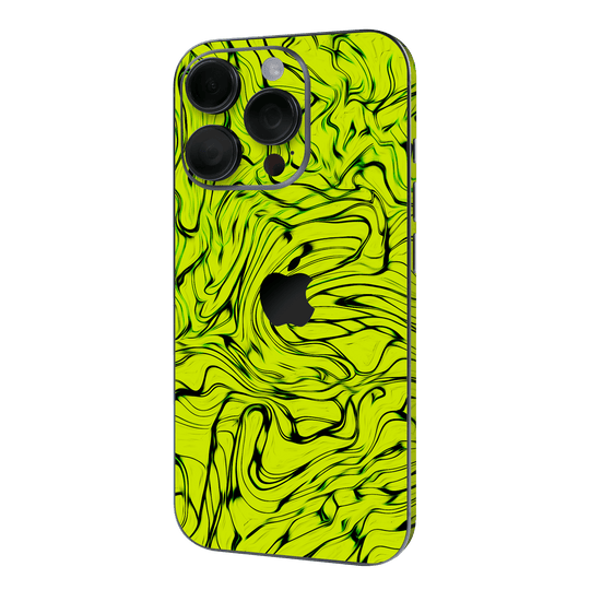iPhone 16 PRO Print Printed Custom SIGNATURE Hypnotic Green Electric Jade Skin Wrap Sticker Decal Cover Protector by QSKINZ | QSKINZ.COM