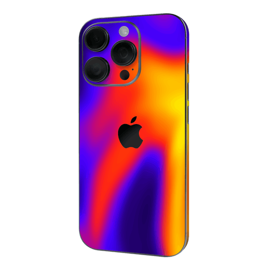 iPhone 16 PRO Print Printed Custom SIGNATURE Infrablaze Infrared Thermal Neon Skin Wrap Sticker Decal Cover Protector QSKINZ | QSKINZ.COM