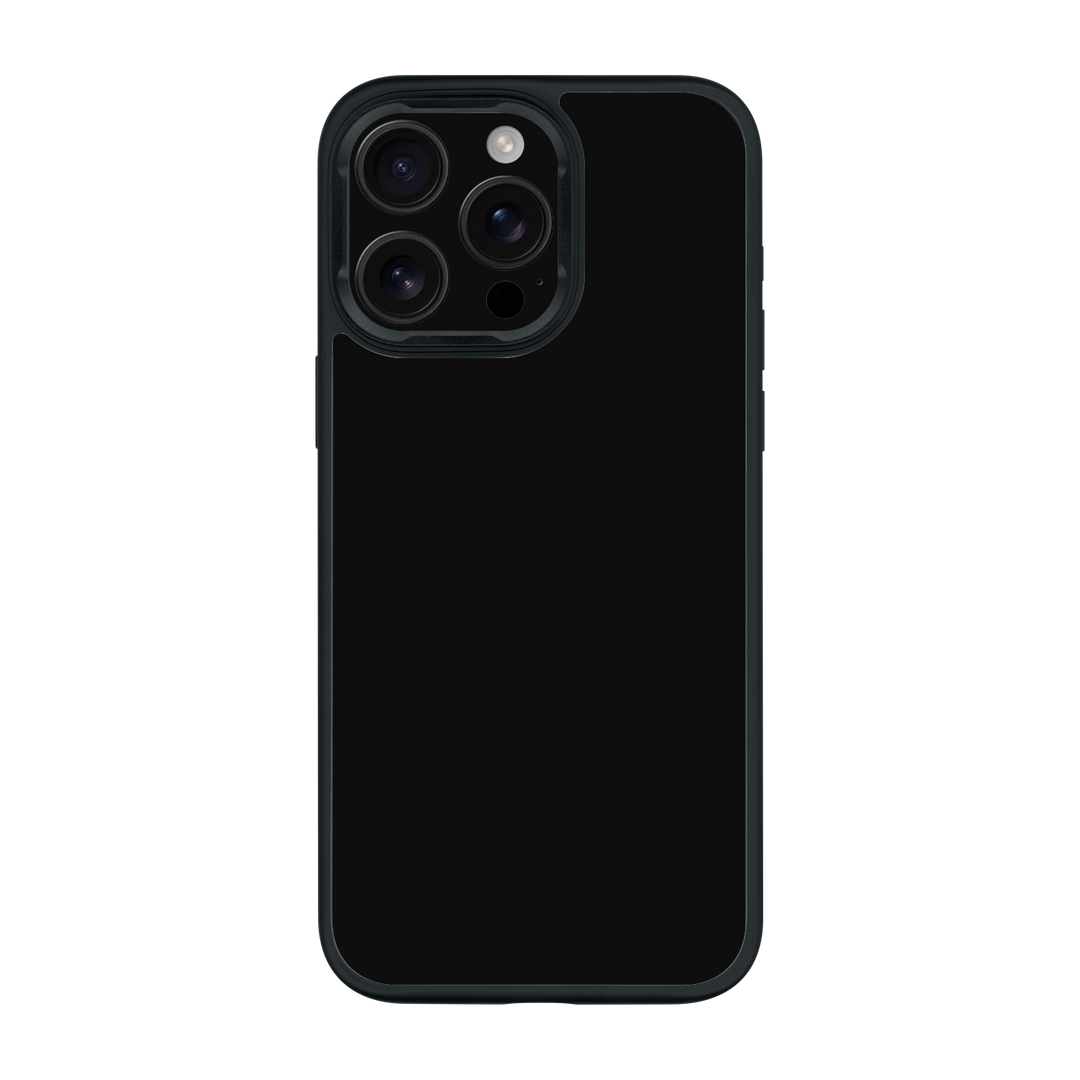 iPhone 16 PRO Soft-Touch Matte StealthMatte Phantom Black Case by QSKINZ | qskinz.com