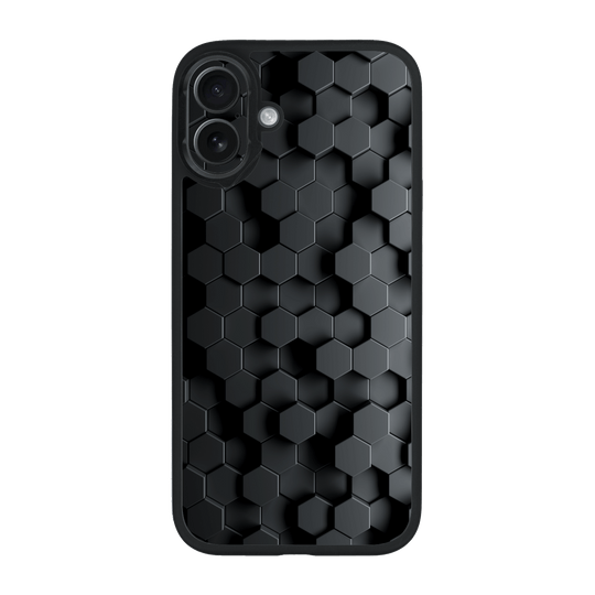 iPhone 16 Plus Qcaze Print Printed Custom SIGNATURE Hexagonal Reaction Case by QSKINZ | qskinz.com
