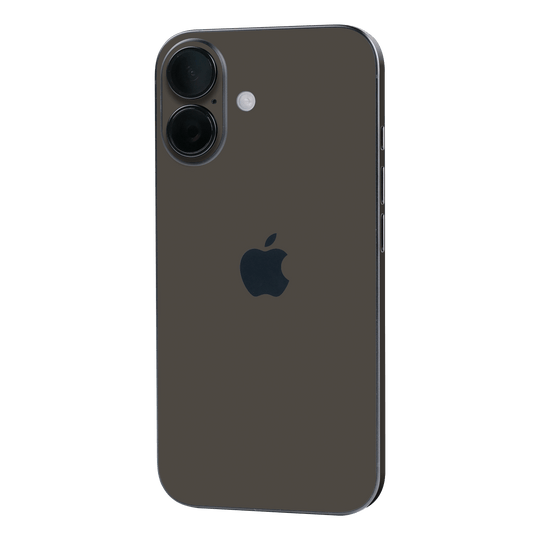 iPhone 16 Plus Soft-Touch Matte StealthMatte Mystiq Dark Grey Skin Wrap Sticker Decal Cover Protector by QSKINZ | qskinz.com