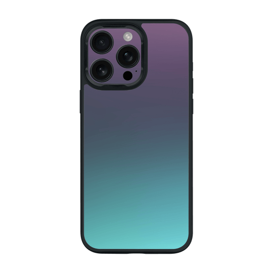 iPhone 16 Pro MAX Qcaze Chameleon Turquoise-Lavender Lilac Colour-changing Case by QSKINZ | qskinz.com