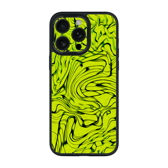 iPhone 16 Pro MAX Qcaze Print Printed Custom SIGNATURE Hypnotic Green Electric Jade Case by QSKINZ | QSKINZ.COM