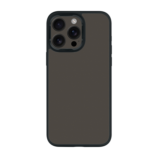 iPhone 16 Pro MAX Qcaze Soft-Touch Matte StealthMatte Mystiq Dark Grey Case by QSKINZ | qskinz.com
