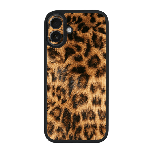 iPhone 16 Qcaze Print Printed Custom SIGNATURE Leo Reverie Leopard Print Case by QSKINZ | QSKINZ.COM