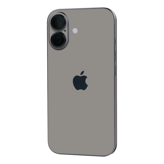 iPhone 16 Soft-Touch Matte StealthMatte Lunar Light Grey Skin Wrap Sticker Decal Cover Protector by QSKINZ | qskinz.com
