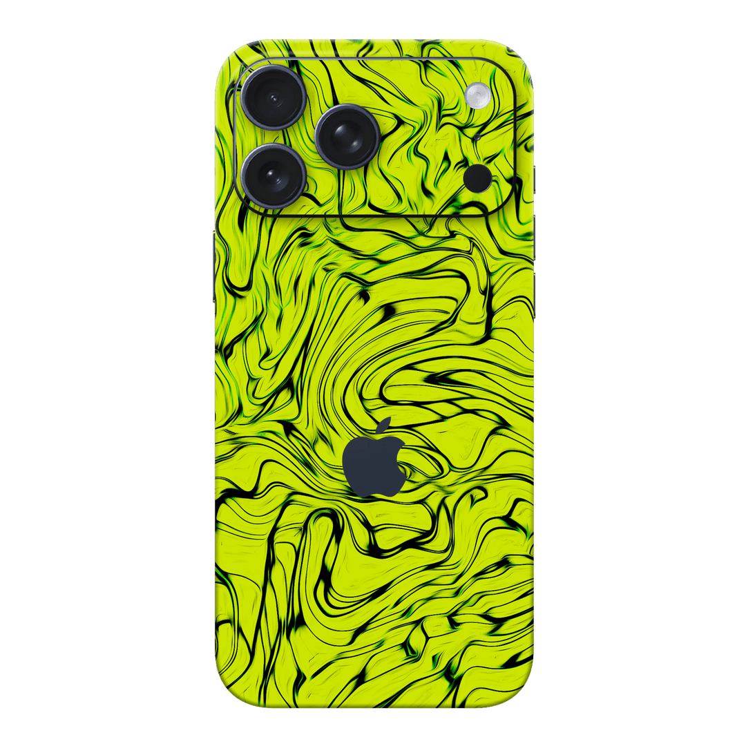 iPhone 17 Pro MAX Print Printed Custom SIGNATURE Hypnotic Green Electric Jade Skin Wrap Sticker Decal Cover Protector by QSKINZ | QSKINZ.COM