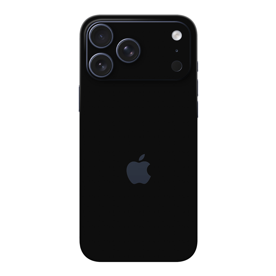 iPhone 17 Pro MAX Soft-Touch Matte StealthMatte Phantom Black Skin Wrap Sticker Decal Cover Protector by QSKINZ | qskinz.com