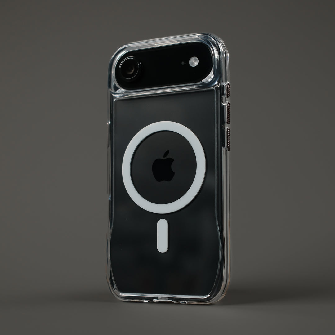 iPhone Air Qcaze MIRAGE - the ultimate clear phone case side