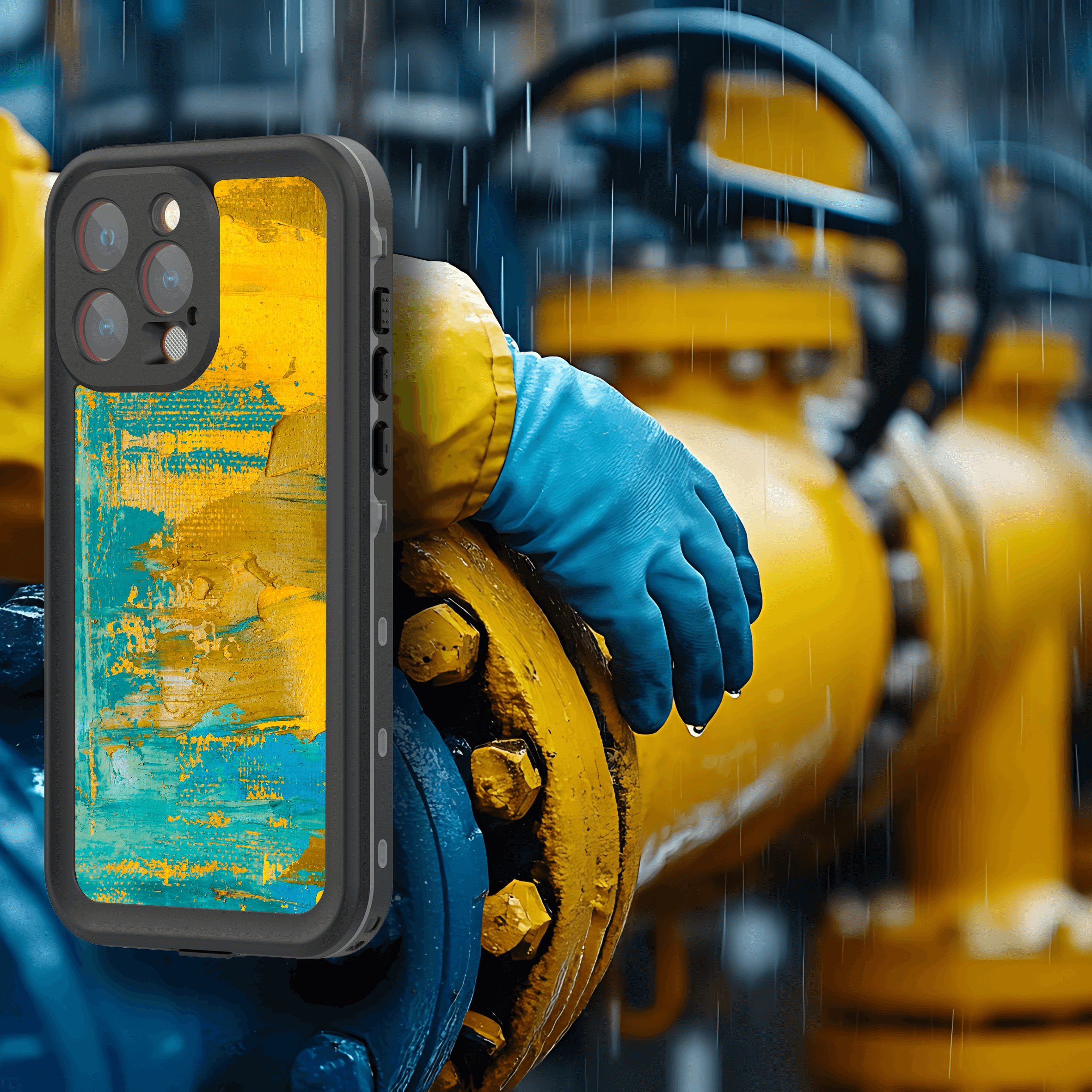 Custom IP68 Waterproof Case for iPhone 15 PRO