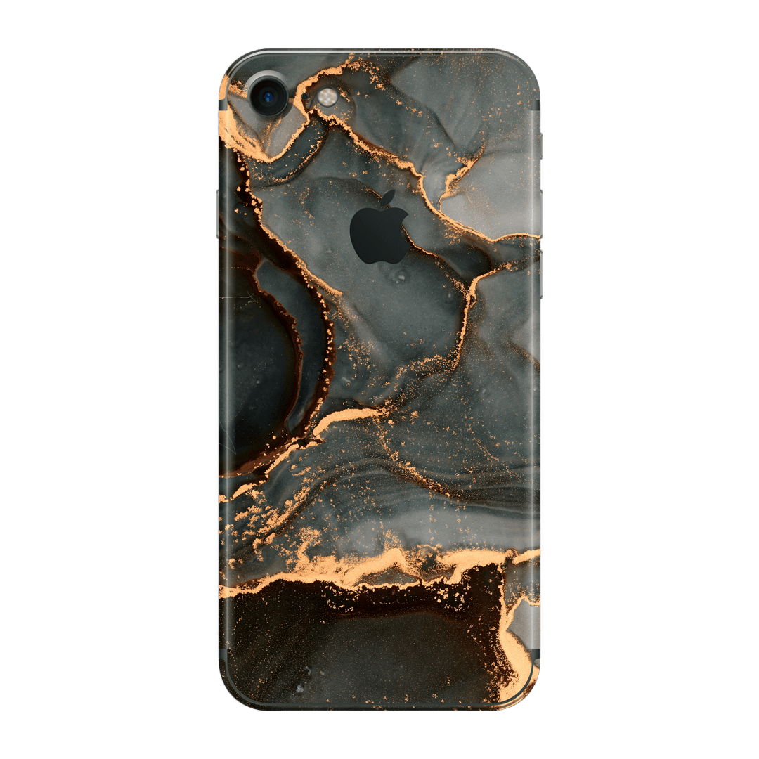 iPhone 8 Print Printed Custom SIGNATURE AGATE GEODE Deep Forest Skin, Wrap, Decal, Protector, Cover by EasySkinz | EasySkinz.com