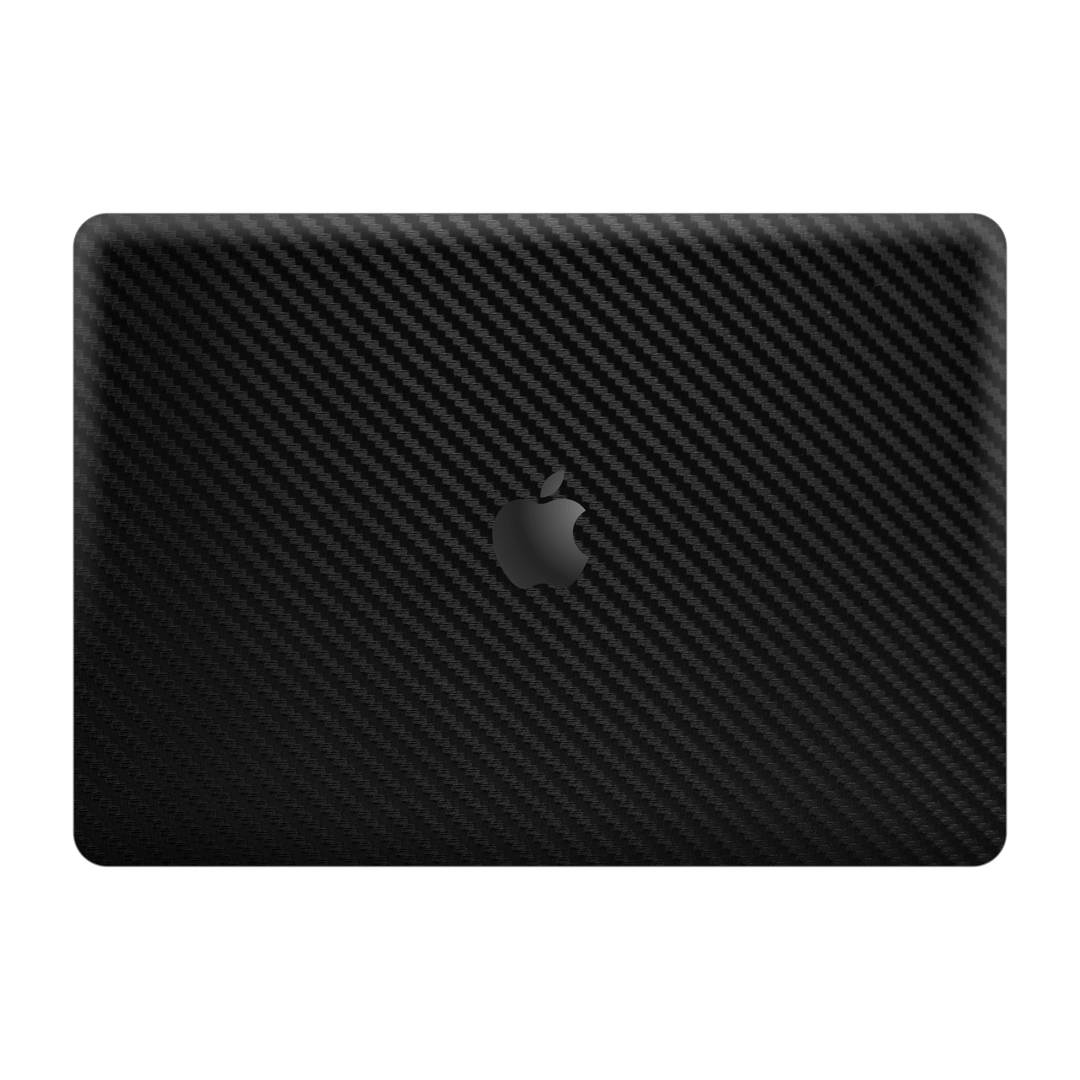 MacBook Air 13" (2020, M1) Black 3D Textured Carbon Fibre Fiber Skin Wrap Sticker Decal Cover Protector by EasySkinz | EasySkinz.com