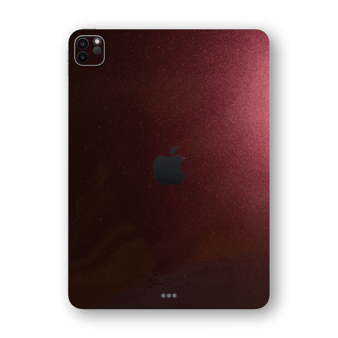 iPad PRO 12.9-inch 2021 Black Rose Metallic Gloss Finish Skin Wrap Sticker Decal Cover Protector by EasySkinz | EasySkinz.com