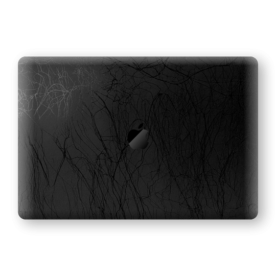 MacBook Pro 15" Touch Bar Luxuria Black Web Net Mesh Cocoon 3D Textured Skin Wrap Sticker Decal Cover Protector by EasySkinz