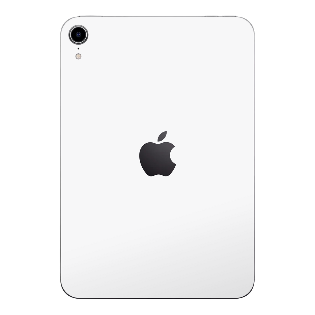 iPad MINI 6 2021 Gloss Glossy Jet White Skin Wrap Sticker Decal Cover Protector by EasySkinz | EasySkinz.com