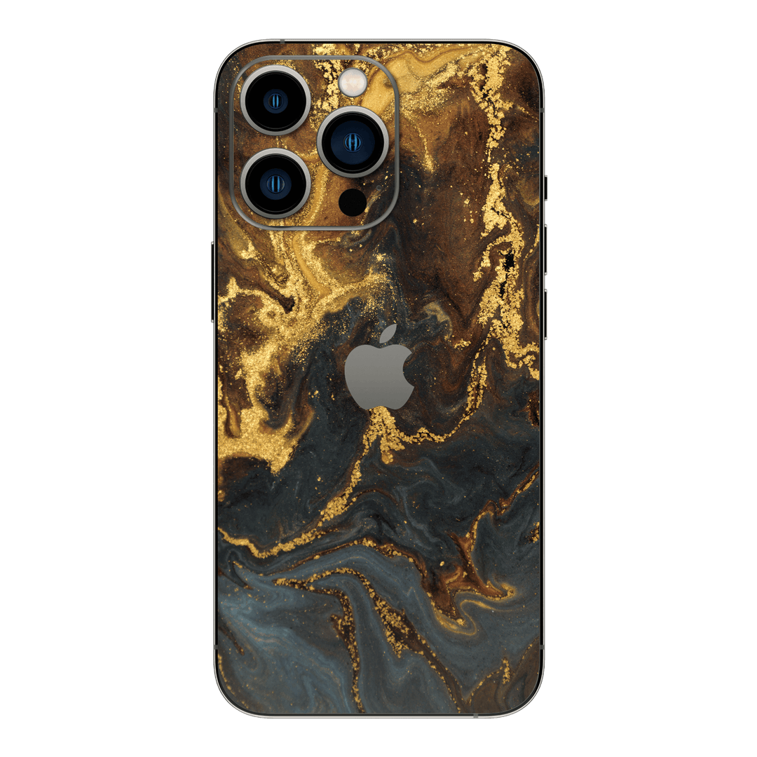 iPhone 13 PRO SIGNATURE Gold in the Veins Skin - Premium Protective Skin Wrap Sticker Decal Cover by QSKINZ | Qskinz.com