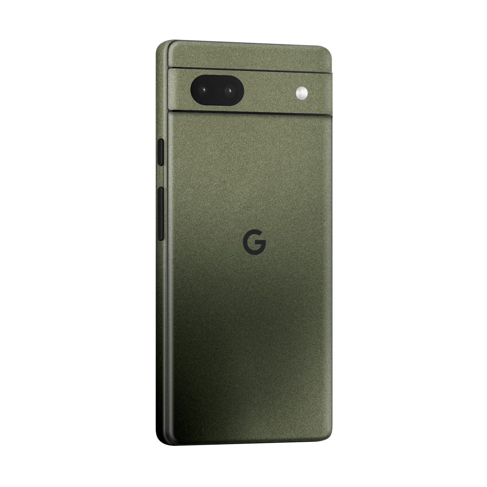 Google Pixel 6a (2022) Military Green Metallic Skin Wrap Sticker Decal Cover Protector by EasySkinz | EasySkinz.com