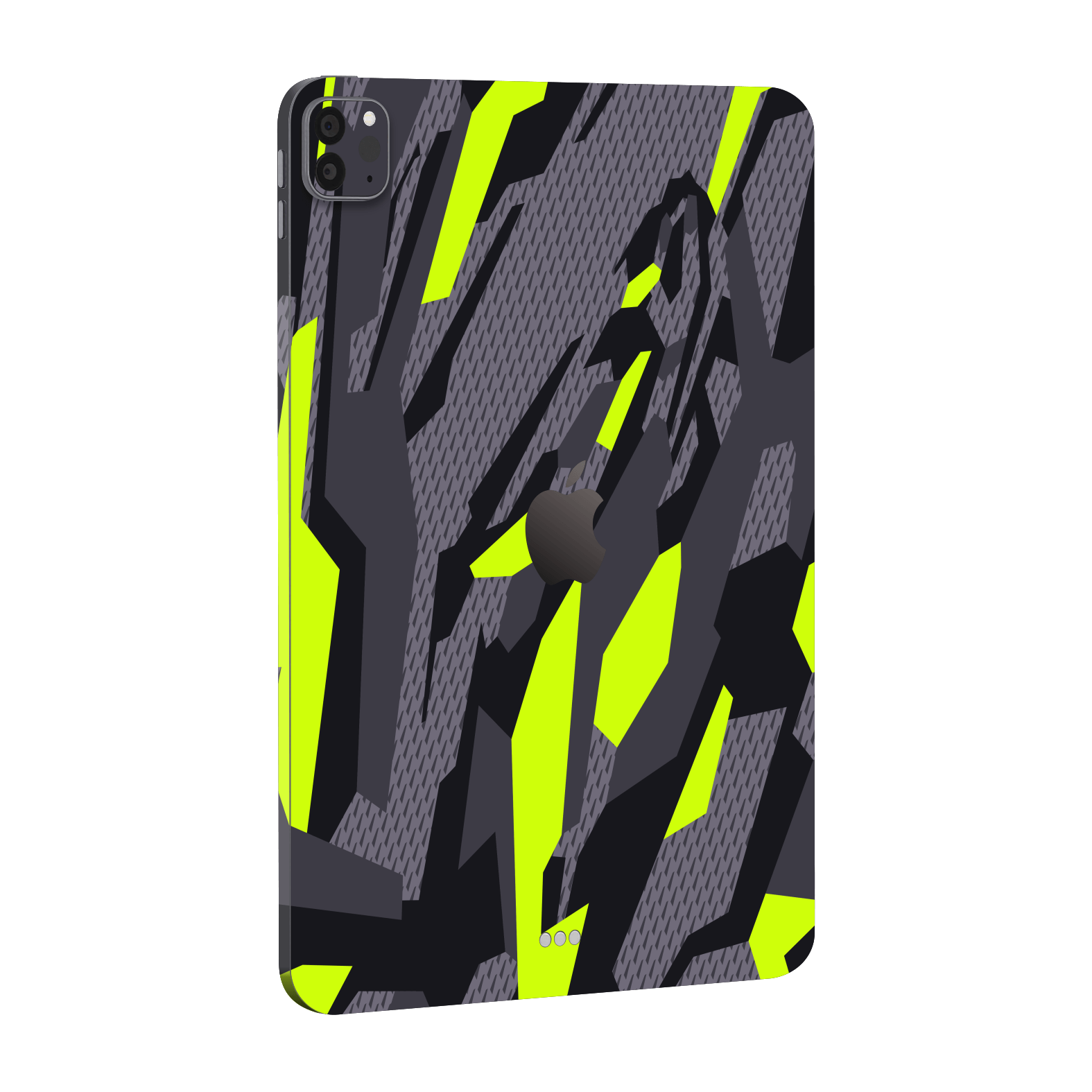 iPad PRO 12.9” (M2, 2022) Print Printed Custom SIGNATURE Abstract Green Camouflage Skin Wrap Sticker Decal Cover Protector by EasySkinz | EasySkinz.com